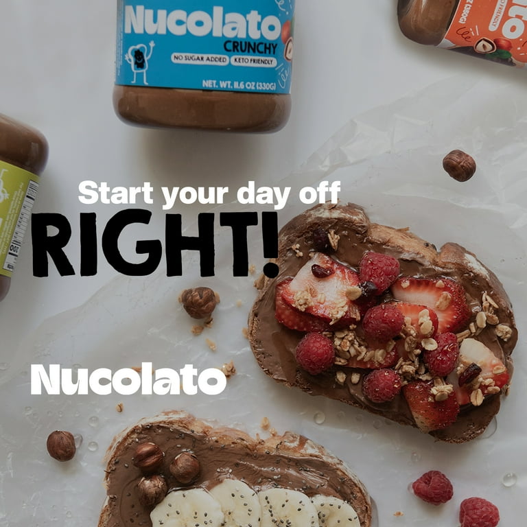 Nucolato, Hazelnut Spread, 12.3 oz, No Sugar Added Keto Friendly