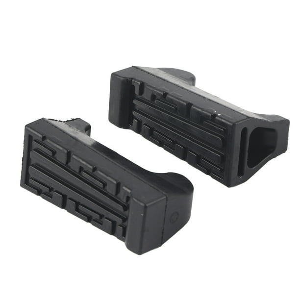 1 par de clavijas de pie de reposapiés de pedal delantero de goma aptas para Yamaha YBR 125 Jadeshay A