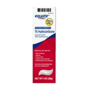 Equate Hydrocortisone 1% Anti-itch Cream with Aloe, Temporarily Relieves Itching ,1 oz