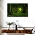 thumbnail image 3 of Elephant Stock Mossy Green Forest Wall Art - Horizontal Canvas Wall Art - Living Room Wall Decor - Nature Canvas - Green And Decor - 36" x 24", 3 of 8