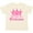 Natural, variant on Inktastic Yes I Am the Princess Crown Girls Toddler T-Shirt