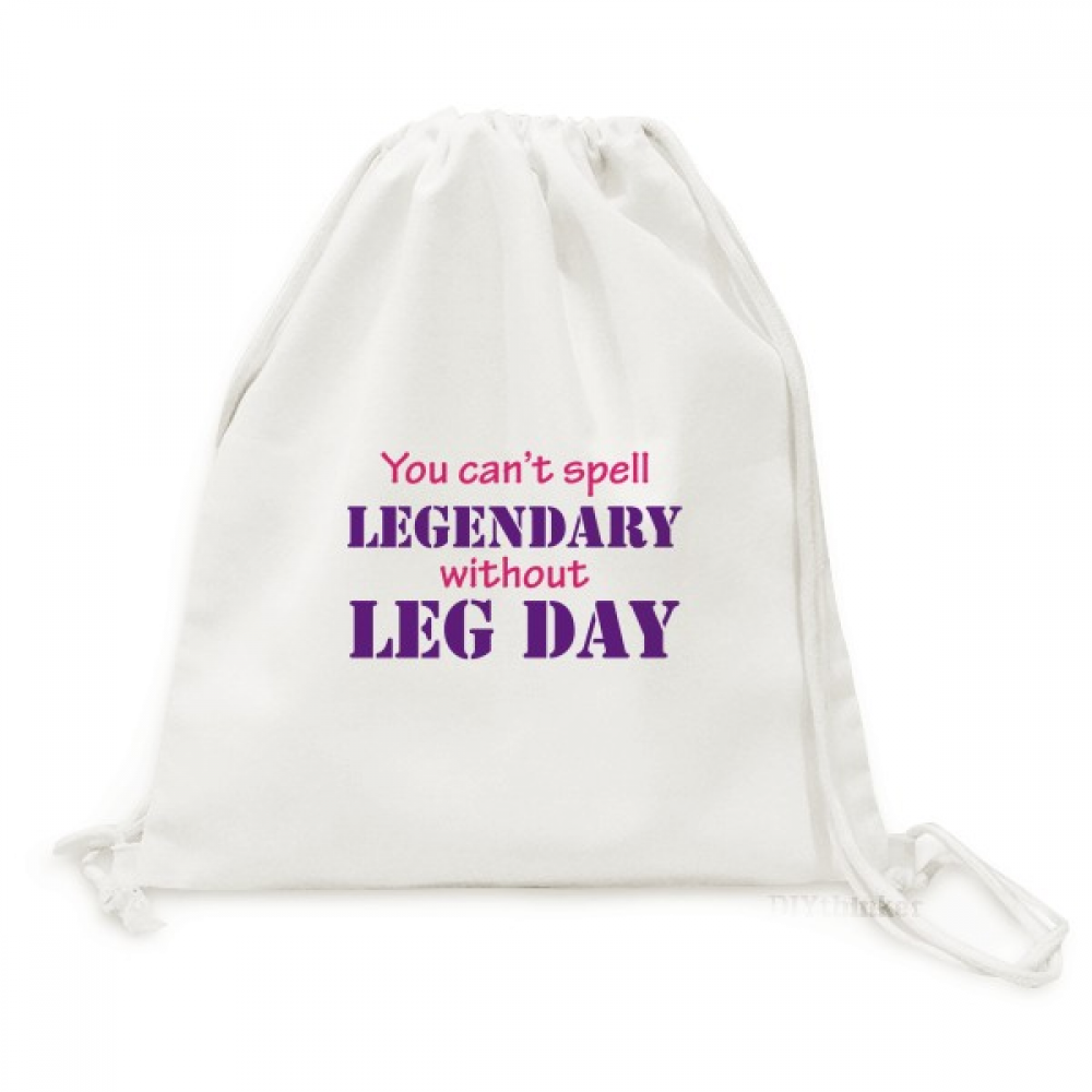 Spelling Words Letter Nesting Backpack Canvas Drawstring Reusable Mesh