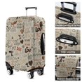 thumbnail image 5 of I Love My Dogs Art Luggage Cover Fashion Suitcase Cover Baggage Covers Fit 25-28 Inch Luggage (Go Travel), 5 of 5