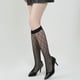 thumbnail image 1 of Zhuge Calcetines de red para mujeres, calcetines elásticos sexy, talla media, estilo m, 2 pares, 1 of 5