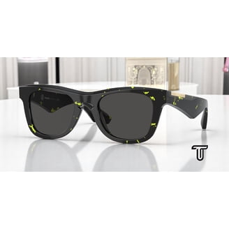 Burberry BE 4439 Plastic Unisex Round Sunglasses Black 51mm  display picture 1