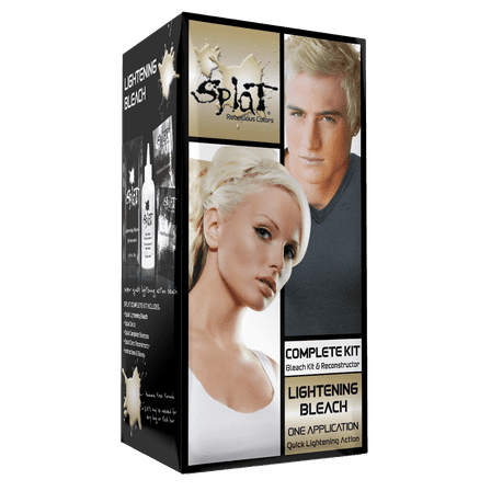 Splat Hair Color Complete Kit, Lightening Bleach - 1KT "MANGO SIX B&M"