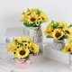 thumbnail image 4 of Flores artificiales, plantas verdes falsas, plantas en macetas, pequeñas decoraciones, decoración de la sala de estar del hogar, decoración del comedor, bonsái., 4 of 5