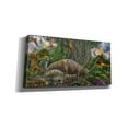 thumbnail image 2 of Epic Graffiti 'Brontosaurus View' by Enright, Canvas Wall Art, 24"x12", 2 of 8