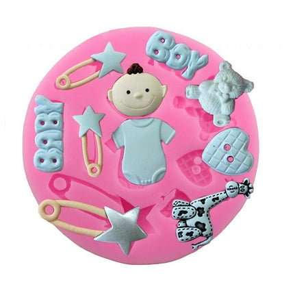 

NEW Creative DIY Cake Mold Chocolate Mold Silicone Sugar Mold Jelly Mold DIY Soap Mold.Pink