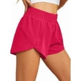 thumbnail image 3 of Cueply Women's Running Shorts High Waisted Athletic Gym Workout Shorts with Liner Zipper Pockets, 3 of 7
