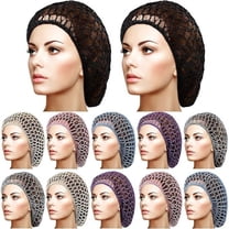 Women Mesh Hair Net Rayon Head Bands for Sleeping Crochet Hairnet, Hair Covers Ornament, Hair Accessories