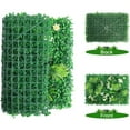 thumbnail image 5 of Artificial Hedge Panel Greenery Wall Faux Grass Privacy Fence Screen for Indoor Outdoor Garden Balcony Home Decor, 5 of 8