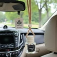 thumbnail image 2 of 2 Long-Lasting Fragrance Hanging Car Air Freshener - Small Room - Phthalate Free Fragrance | BLACK ICE (TYPE) - 8 ML, 2 of 6