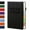 02#Black, variant on Bxaolu Lined Journal Notebook, 200 Pages, Leather Hardcover Notebooks, A5 Ruled Thick Notebook Journals for Writing, for Women Men Office Home