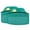 Green, variant on 2 Piece Toilet Seat Handle Lifter For Any Toilet Cover Seat Black