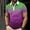 Purple, variant on HOMADLES Men's and Big Men's polo Shirts Soft Lapel Muscle polo Shirt Blue L