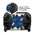 thumbnail image 4 of Gaeub Animals Rescue Team Elastic Luggage Cover with Concealed Zipper Dust-Proof Luggage Cover Protector - 18-32 inch - Large, 4 of 9