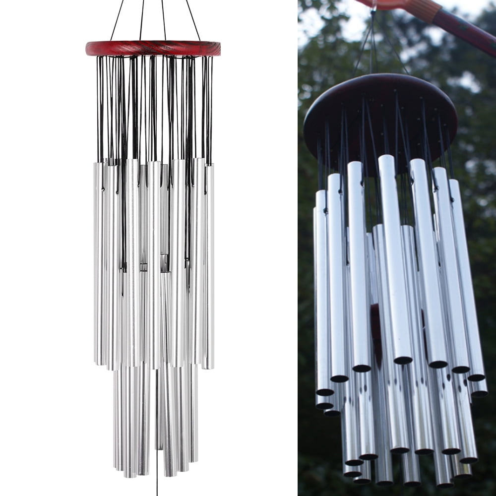 Wind Chimes Large Deep Tone 31 Inches Outdoor Memorial Wind Chimes with 27 Tubes
