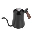 thumbnail image 4 of 650ml Hanging Ear Hand Coffee Pot Stainless Steel Drip Type Coffeeware Tool with ThermometerBlack, 4 of 22
