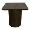 thumbnail image 4 of Sullivan 24" Solid Wood Square Top End Table in Dark Brown Finish, 4 of 8