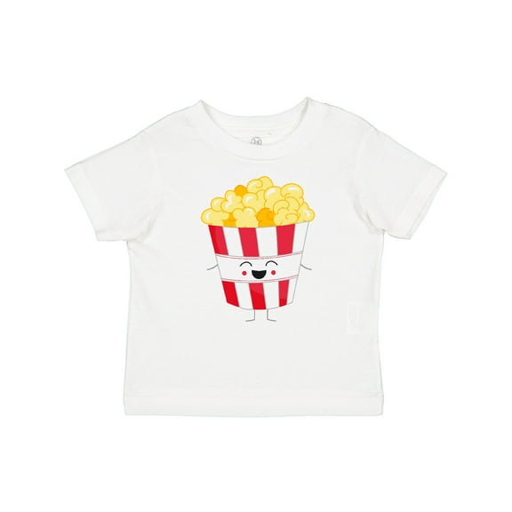 Inktastic Cute Kawaii Popcorn Boys or Girls Baby T-Shirt