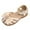 Beige, variant on NOKIO Girls' Closed Toe Mary Janes Kids Boho Sandals Kids Summer Sandals Girls' T-Strap Sandals Children Shoes Flat Sandals Hollow Beach Shoes Fashion Soft Sole Girls Boys Casual Sandals
