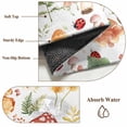 thumbnail image 5 of Mushroom Runner Rugs 2x6 ft Green Plant Ladybug Washable Hallway Rugs Non-Slip Floor Mats Absorbent Carpet Bedside Runners for Bedroom Kitchen Bathroom Laundry Room, 5 of 9