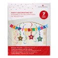 thumbnail image 2 of American Greetings Rainbow Birthday Party Supplies, Banner Kit (7-Pieces), 2 of 3