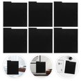 thumbnail image 1 of FESTFENDS 8Ud Divisores Para Vinilos En PVC Negro Organizador De Estantes Con Superficie Para Y Borrar, 1 of 8