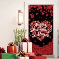 thumbnail image 3 of RyanK Valentine'S Day Gifts Valentine's Day Romantic Love Background Curtain Indoor Outdoor Valentine's Day Family Door Banner Party Bedroom Door Curtain, 3 of 5