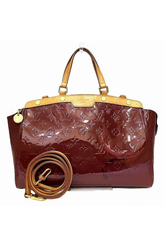 Pre-Owned Louis Vuitton Blair MM Handbag, Vernis Enamel, M91690