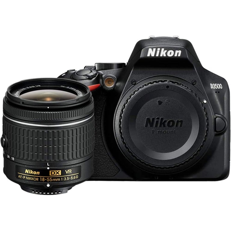Nikon D3500 Compact 24.2MP DSLR Digital Camera Kit with 18-55mm