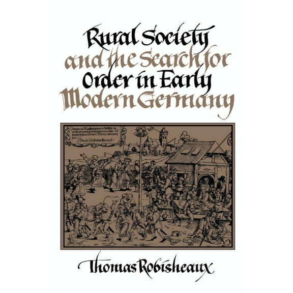 Rural Society Early Modern Ger, (Hardcover)