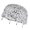 Gray_os, variant on Open Weave Crochet Cap with Disc Trim, Evening Outfit Accessory