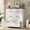 White, variant on SEDETA File Cabinet with 5 Wood Drawers, Farmhouse Filing Cabinet for Home Office, Wood Office File Cabinets for Letter/Legal/A4 Size, Lateral File Cabinets with Printer Stand, White