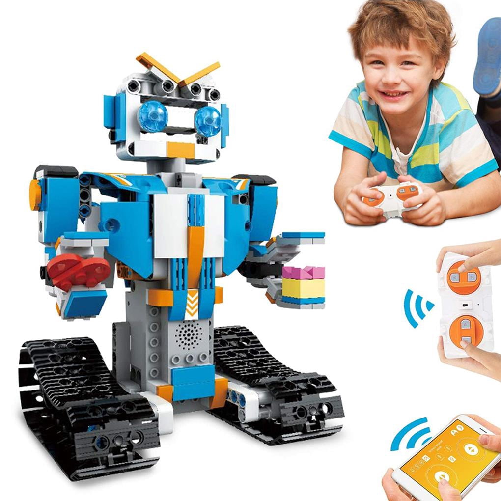 braveheart Kids Remote Control Building Blocks Robots Educational Science Kits Toys Learning Science Building Toys