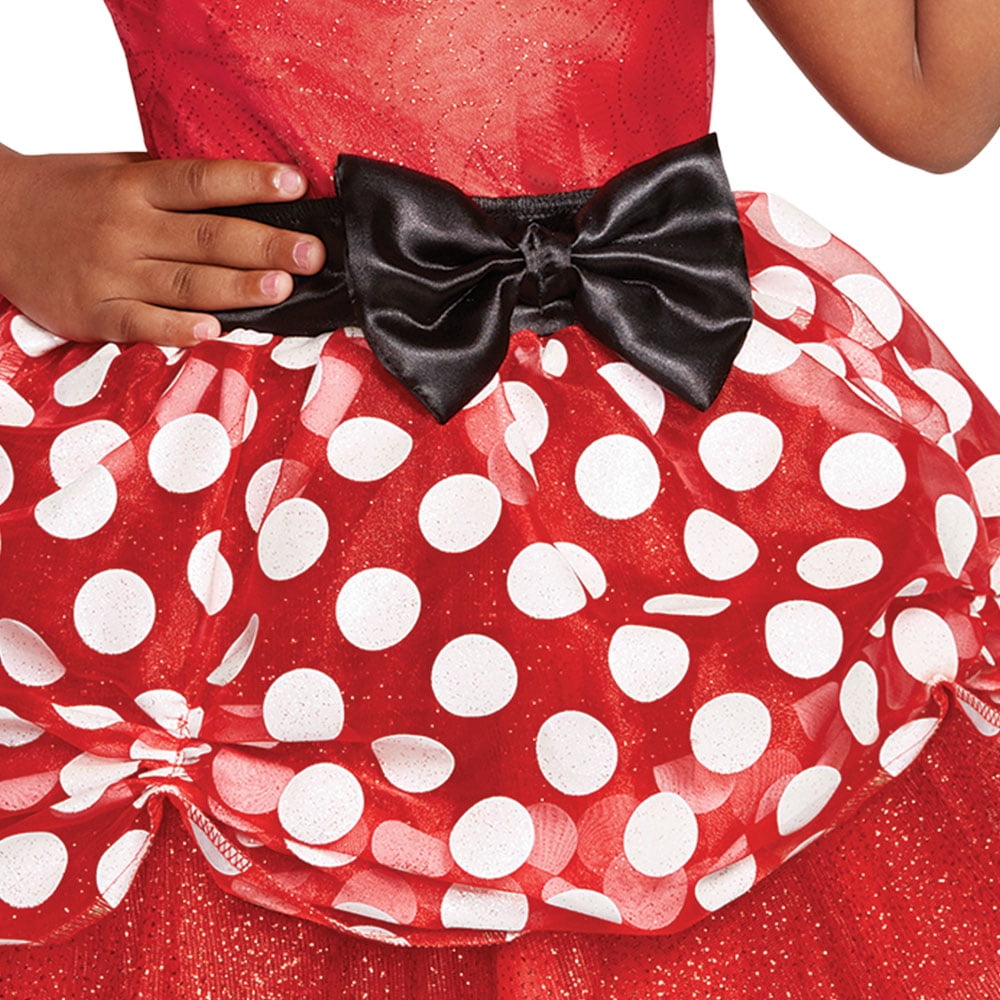 Disguise Minnie Mouse Classic Girl s Halloween Fancy Dress Costume