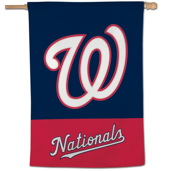 WinCraft Washington Nationals 28" x 40" Applique Vertical Banner