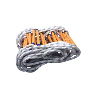 Kurtrusly Évacuateur d'incendie corde souple légère W / Crochets pour le travail