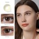 thumbnail image 4 of Magister lentes de contacto de Color para ojos, contenedor de lentes de colores para Halloween, 1 par, gris helado Natural, hermosas pupilas, envío gratis, 4 of 4