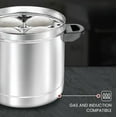 thumbnail image 3 of SumanExport-Hub Stainless Steel Idli Cooker with 6 Plates | Induction Friendly Multi-Purpose Steamer, 3 of 5
