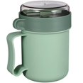thumbnail image 1 of Microwave Safe Green Polypropylene Soup Mug for Quick Meals & Soups, 1 of 5