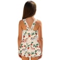 thumbnail image 2 of Xixirimido Unicorn Strawberry Print Girls One Piece Swimsuits Sleeveless Swim Dress for Girls Skirted Bathing Suit Hawaiian Skirt Swimwear UPF 50+ Sun Protection, 10-11 Years, 2 of 7