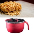 thumbnail image 3 of Tazón de fideos de acero inoxidable,Tazón de fideos instantáneos de acero inoxidable Tazón de ramen de acero inoxidable Tazón de fideos instantáneos con tapa True Excellence, 3 of 10