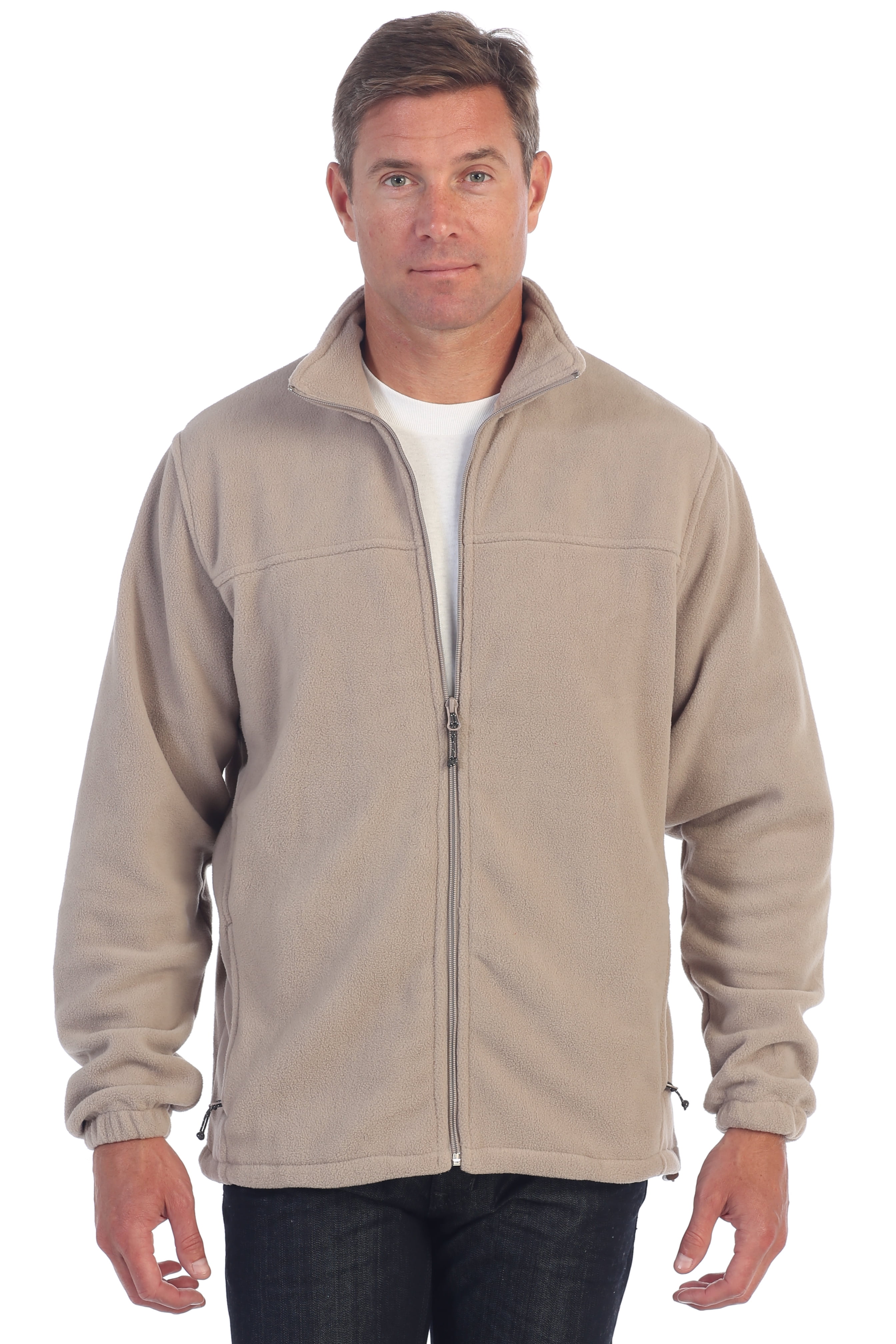 full zip polar fleece jacket