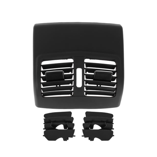Rejilla de Salida de Aire del Consola Central Trasera No. 21283004549116 para Mercedes-Benz E-Class E250 E300 2009-2010 Rejilla de Aire Acondicionado de Aire Fresco Negra