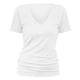 thumbnail image 5 of Ploknplq Tshirts Shirts for Women,Going Out Tops for Women,Shirts for Women,Women'S Solid Color V Neck Fashion Sexy Short Sleeve T Shirt,Womens Blouses,Loose Shirts for Women White XL, 5 of 6