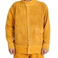 thumbnail image 4 of Capa de soldadura Chaqueta de soldadura Soldador con gorro ignífugo Casco, 4 of 9