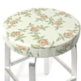 thumbnail image 3 of Balery Rose Fundas de asiento para taburete de bar redondo de tela de terciopelo ajustables que protegen de arañazos y manchas para sillas de 14 a 17 pulgadas.-12 inch, 3 of 7