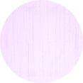 thumbnail image 1 of Ahgly Company Indoor Round Solid Purple Modern Area Rugs, 7' Round, 1 of 4